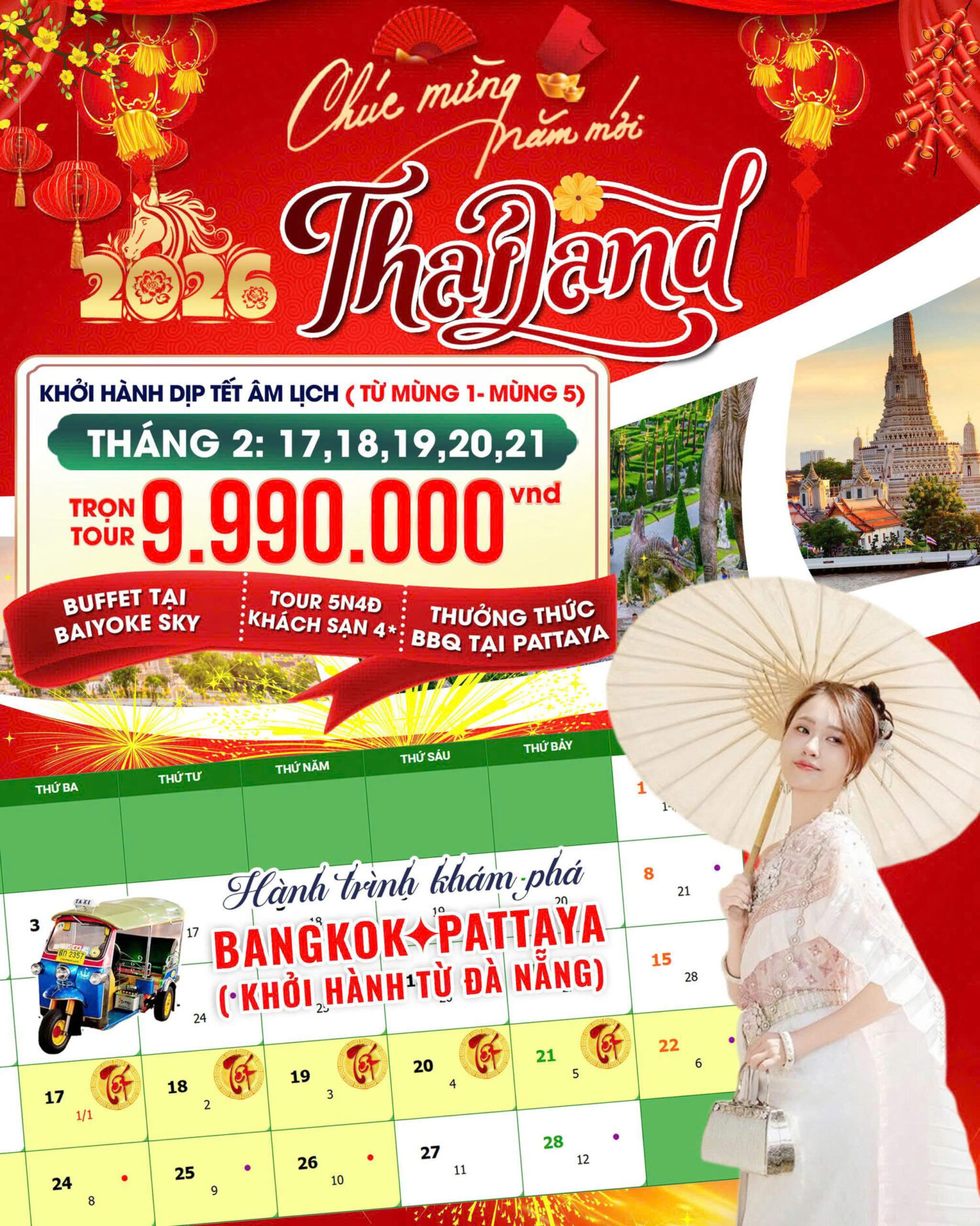 THÁI LAN, BANGKOK - PATTAYA